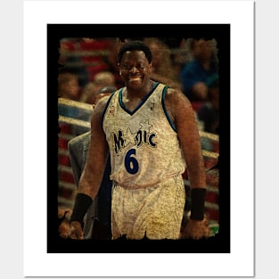 Patrick Ewing in Orlando Magic Posters and Art